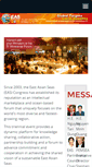 Mobile Screenshot of eascongress.pemsea.org